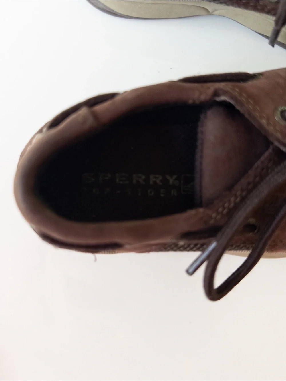 Sperry Kids Brown Suede Moccasin Boat Shoes